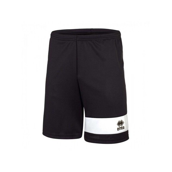 NWT ERREA Marcus Junior Shorts Active Wear Drawstring Waist Black White L - Picture 1 of 4